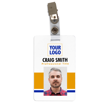 Custom Photo ID Card - alternate view