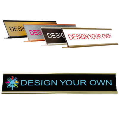 Full Color Printed Desk Name Plate