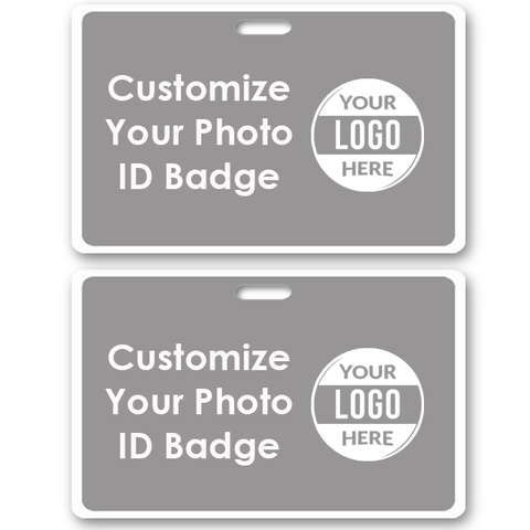 Horizontal Double Sided ID Card