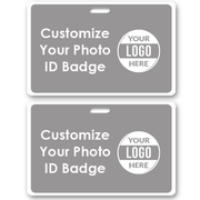 Horizontal Double Sided ID Card