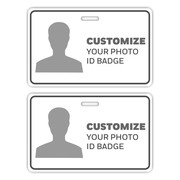 Custom Double Sided Horizontal ID Card