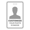 Custom Vertical ID Card