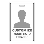 Custom Vertical ID Card