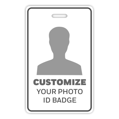 Custom Vertical ID Card