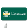 Customized 1.25 x 3 Chalkboard Reusable Name Tag