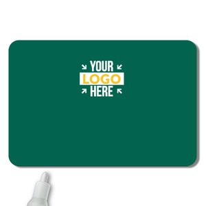 Customized 2 x 3 Chalkboard Reusable Name Tag - Blank