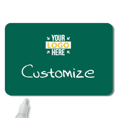 Customized 2 x 3 Chalkboard Reusable Name Tag - alternate view