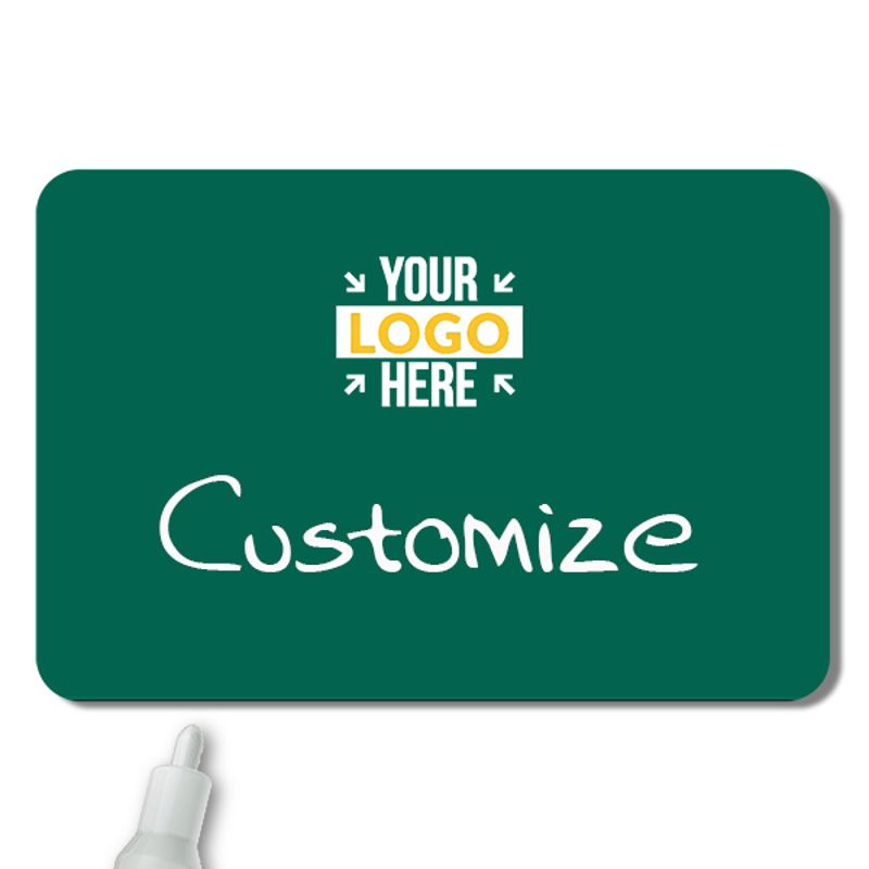 Customized 2 x 3 Chalkboard Reusable Name Tag