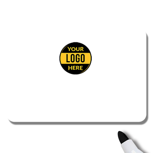 Customized 2 x 3 Dry Erase Reusable Name Tag - Blank