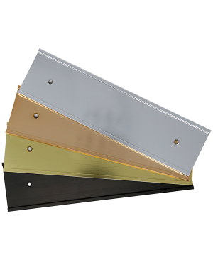 Aluminum Wall Sign Holder Only | Multiple Sizes