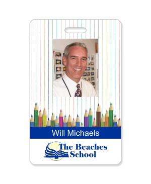 Customizable School Picture ID