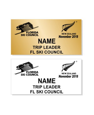 FL Ski Council  - New Zealand Badge