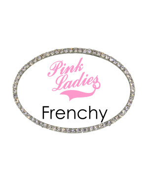 Pink Ladies Frenchy Costume Name Tag
