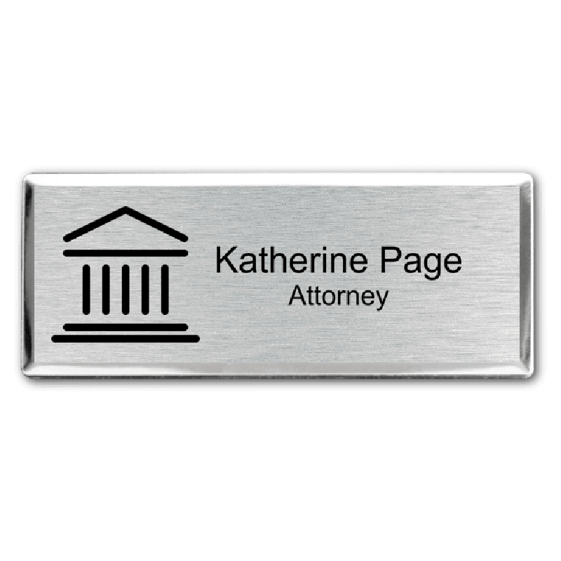 Courthouse Law Office Premier Name Tag Courthouse Law Office Premier Name Tag