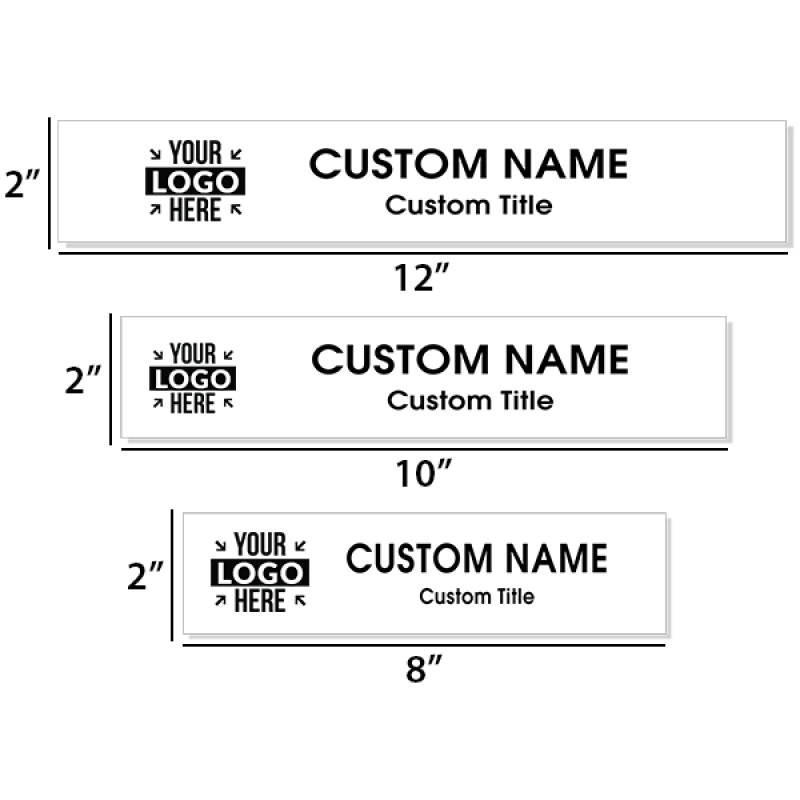 Insert Only for Traditional Aluminum Nameplate Holders | Engraved Insert Only for Traditional Aluminum Nameplate Holders | Engraved