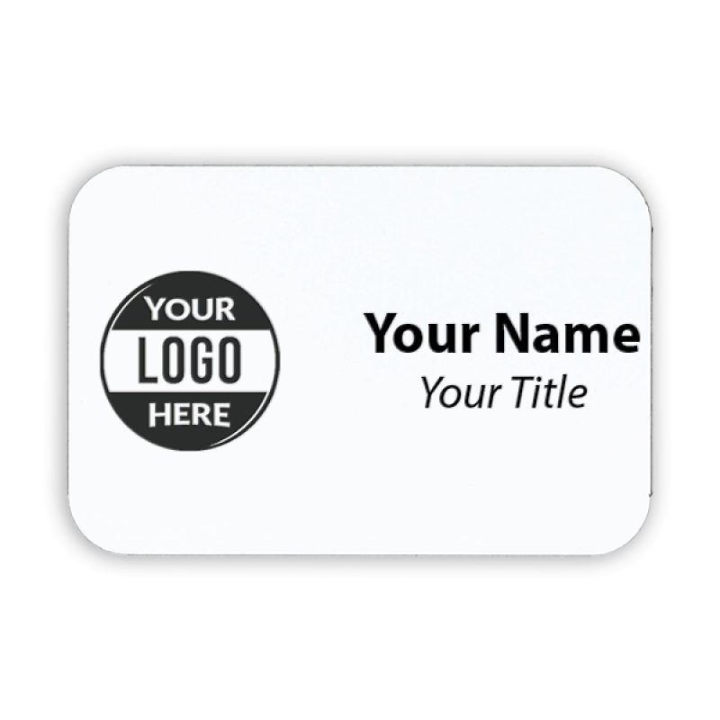 2" x 3" Custom Engraved Name Tag 2" x 3" Custom Engraved Name Tag