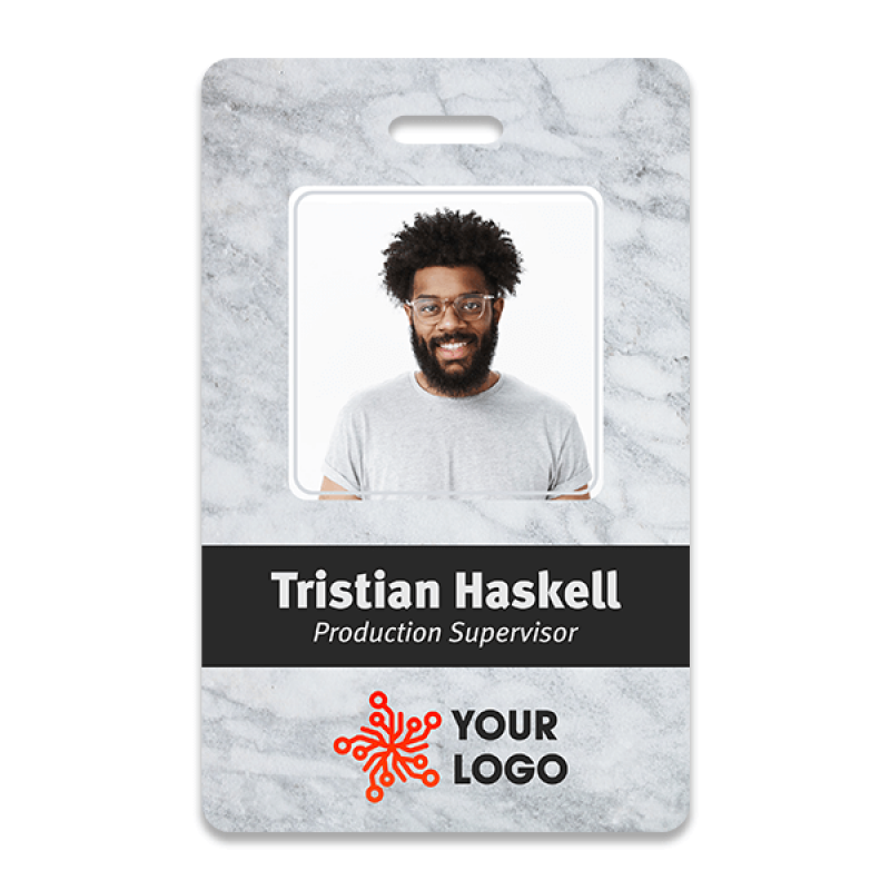 Medical Professional Photo ID Card Name Tag Wizard