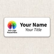 Full Color Custom 1.25" x 3" Name Tag