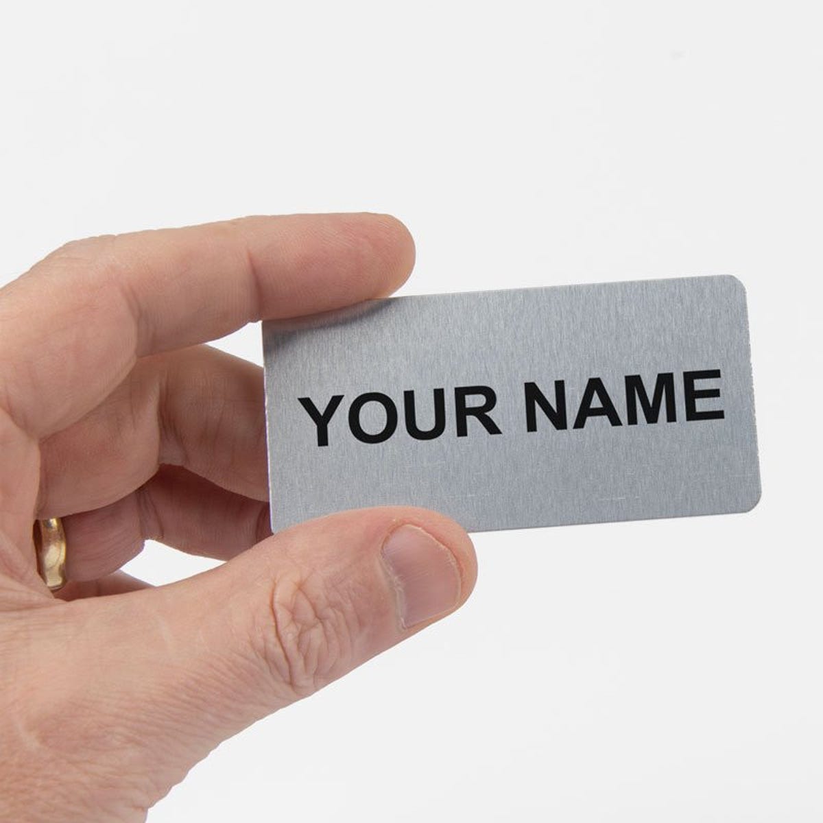Text only Name Tag