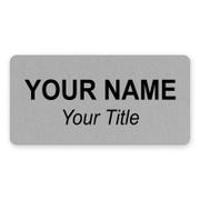 Magnetic Name Tag 2 Line UV Printed