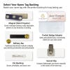 Backing options for Name Tags