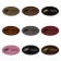 Leatherette Oval 1.75" x 3.25" Magnetic Name Tag