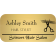 Salon 3 Line Rectangle Name Tag