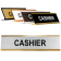 2" x 8" Engraved Cashier Desk Plate