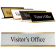 2" x 8" Engraved Visitor's Office Desk Plate