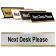 2" x 8" Next Desk Please Desk Plate