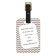 Chevron Custom Couples Luggage Tag