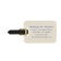 Custom Monogram Luggage Tag Blue & White Stripe