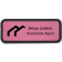 House Framed Leatherette Realtor Name Tag
