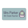 Backpack School Name Tag