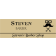 Barber Shop 3 Line Rectangle Name Tag