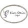 Bedazzled Hair Stylist Oval Name Tag