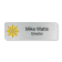 Buddhist Faith Full Color Rectangle Name Tag