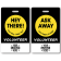 Volunteer How May I Help You Custom Photo ID Badge