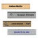 Engraved Wall Plate with Optional Logo