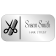 Hair Salon 2 Line Rectangle Name Tag