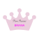 Crown Shaped Name Tag