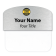 Custom Arched 1.5" x 3" Pocket Name Badge