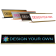 2" x 12" Full Color Desk Plate with Holder