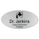 Dog and Cat Oval Vet Name Tag