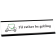 I'd Rather Be Golfing Full Color Plastic Funny Desk Plate with Aluminum Holder