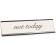 Not Today Full Color Plastic Funny Desk Plate with Aluminum Holder