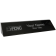 Engraved Black Marble 2" x 10" FDIC Name Block
