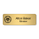 Engraved Lutheran Rectangle Name Tag