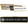 Engraved Plastic Wall Name Plate with Aluminum Holder