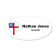 Episcopal Full Color Oval Name Tag 